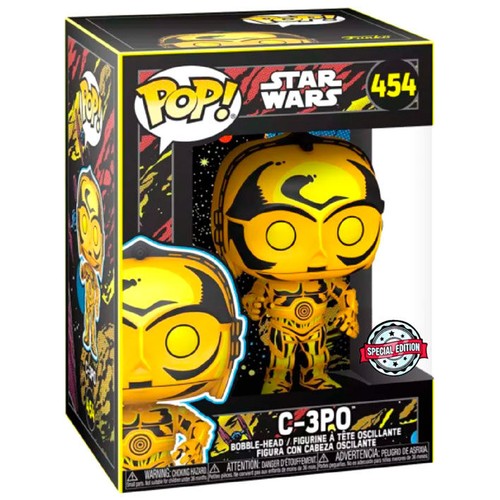 Pop figura star wars retro - pop,