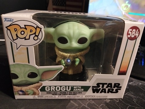 Funko pop grogu with armor - pop,